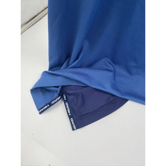 🔴 HEAD GOLF Men's Lotte Polo Shirt 💥💥Blue XXL - Picture 2 of 7
